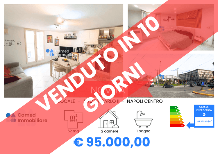 BILOCALE IN VENDITA PIAZZA CARLO III